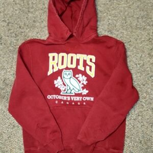 Roots Octobers Very Own Canada Hoodie Sweatshirt Mens Size Small